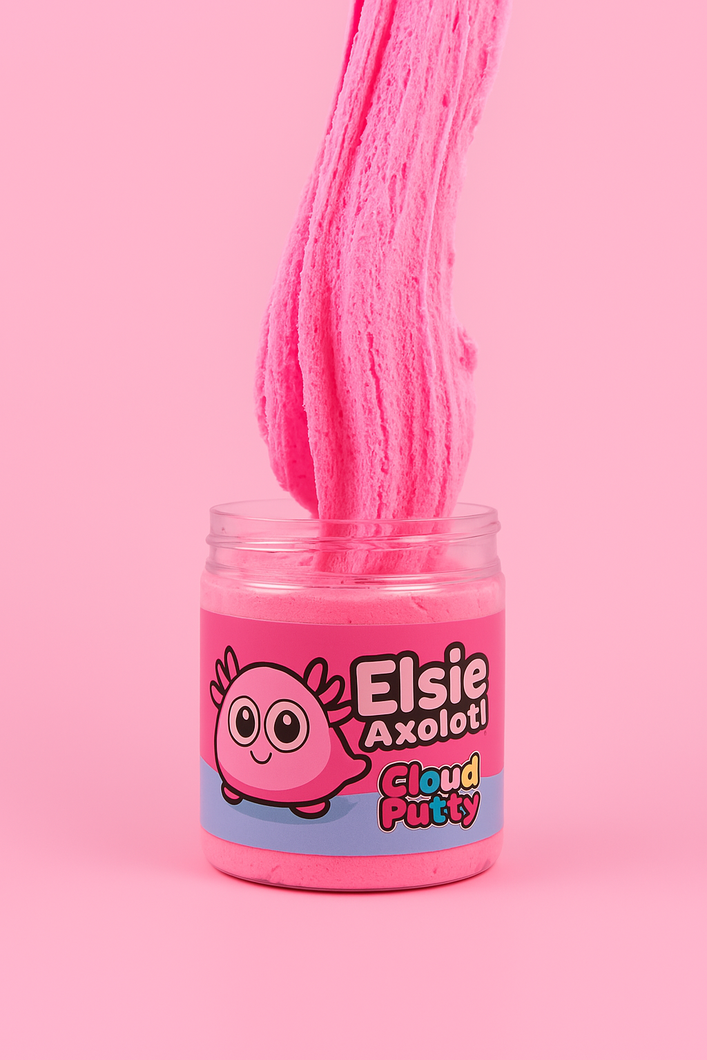 Elsie Axolotl Cloud Putty - Fidgeting Fingers