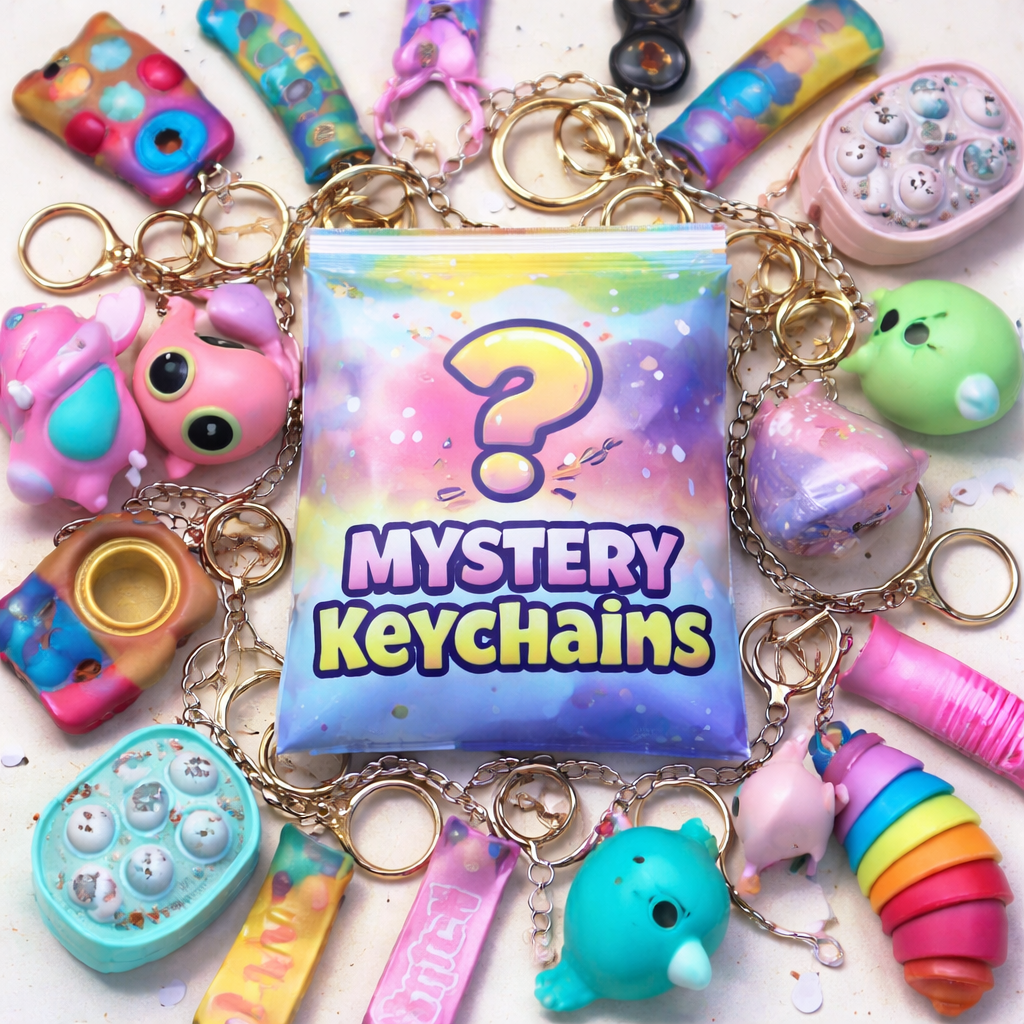 Mystery keychains