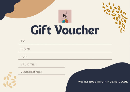 Fidgeting Fingers Gift Card - Fidgeting Fingers