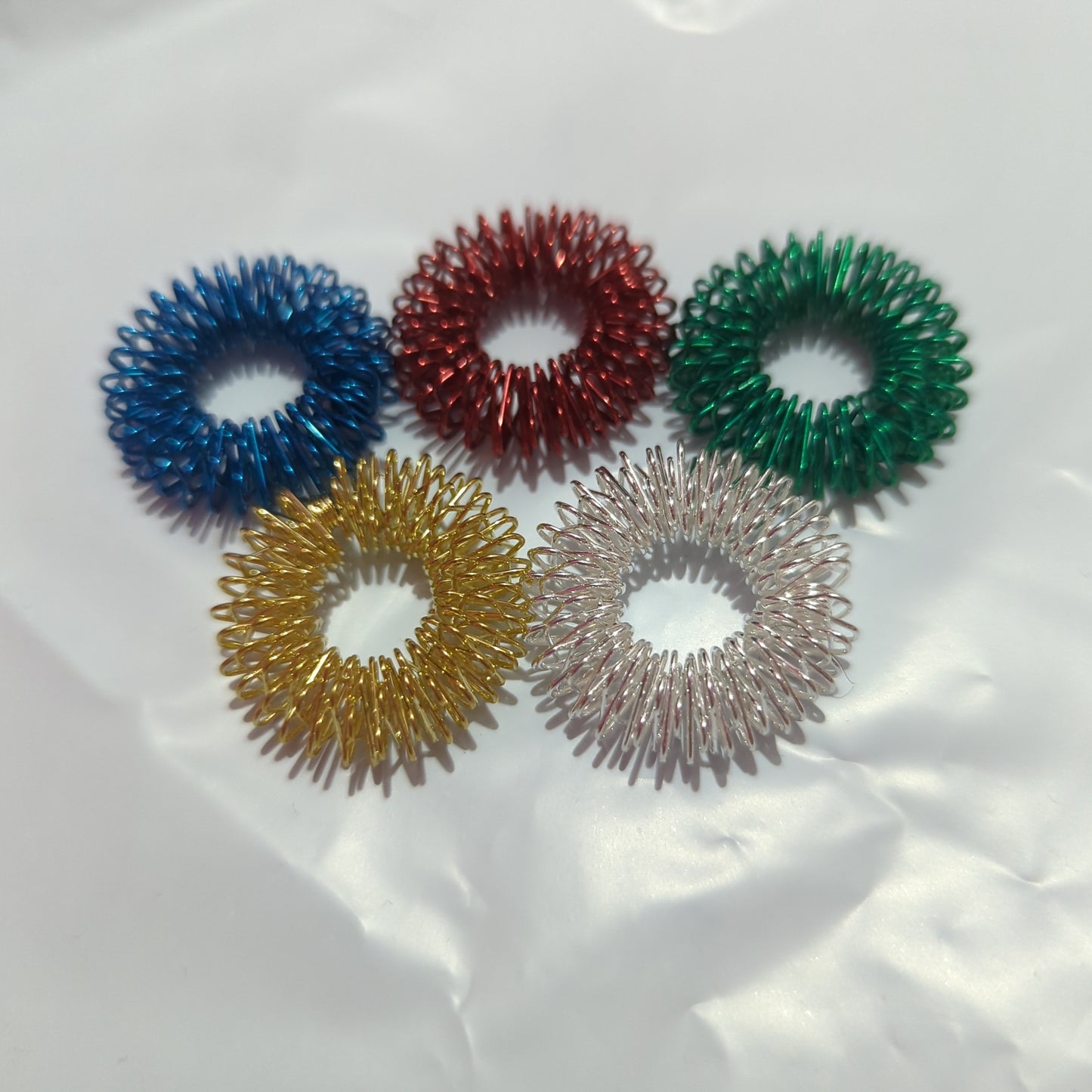 Fidget ring pack of 5 - Fidgeting Fingers