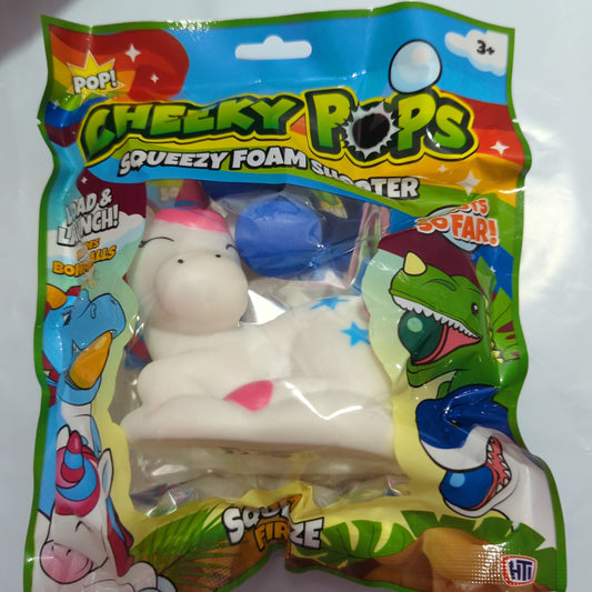 Cheeky pop - squeezy foam shooter - Fidgeting Fingers