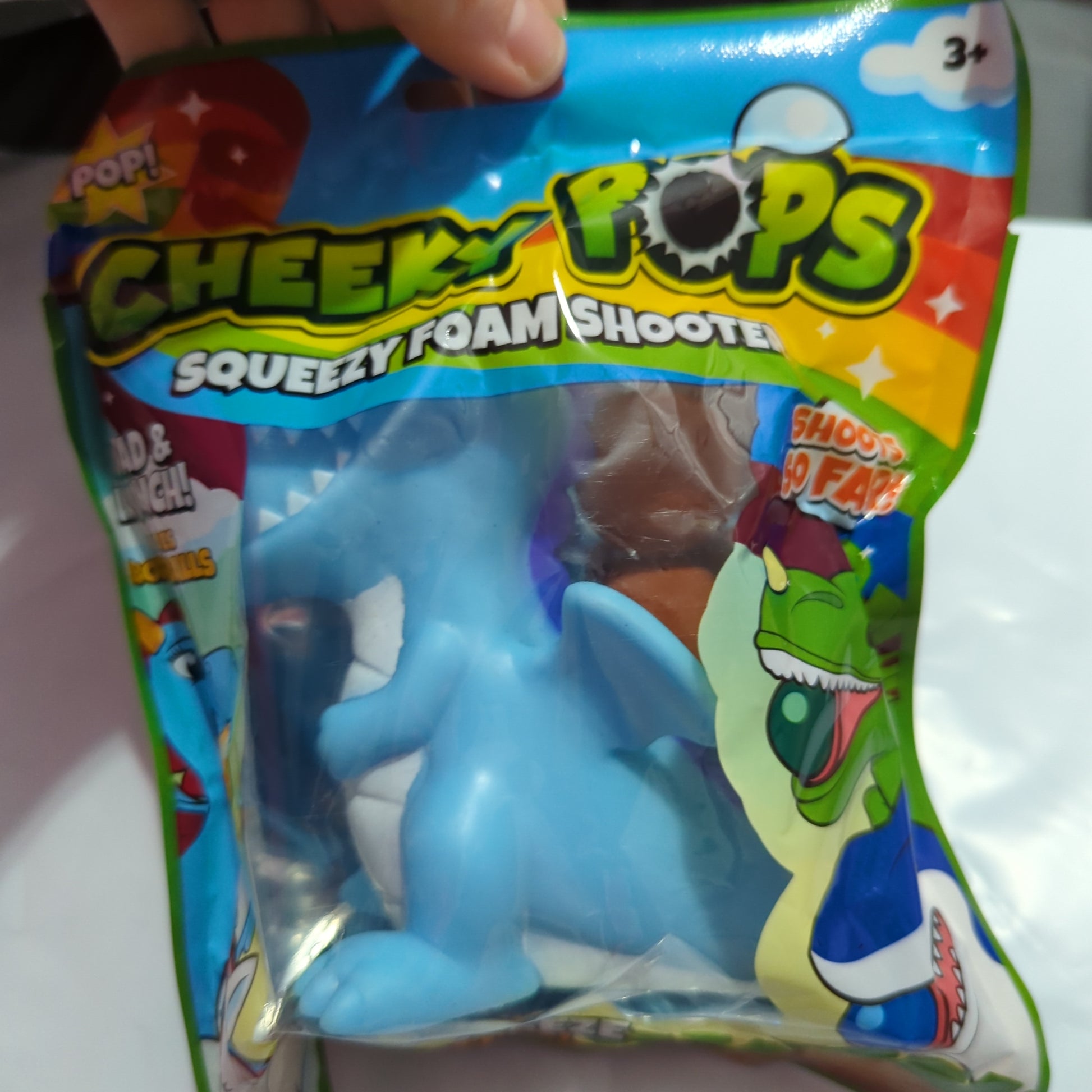 Cheeky pop - squeezy foam shooter - Fidgeting Fingers