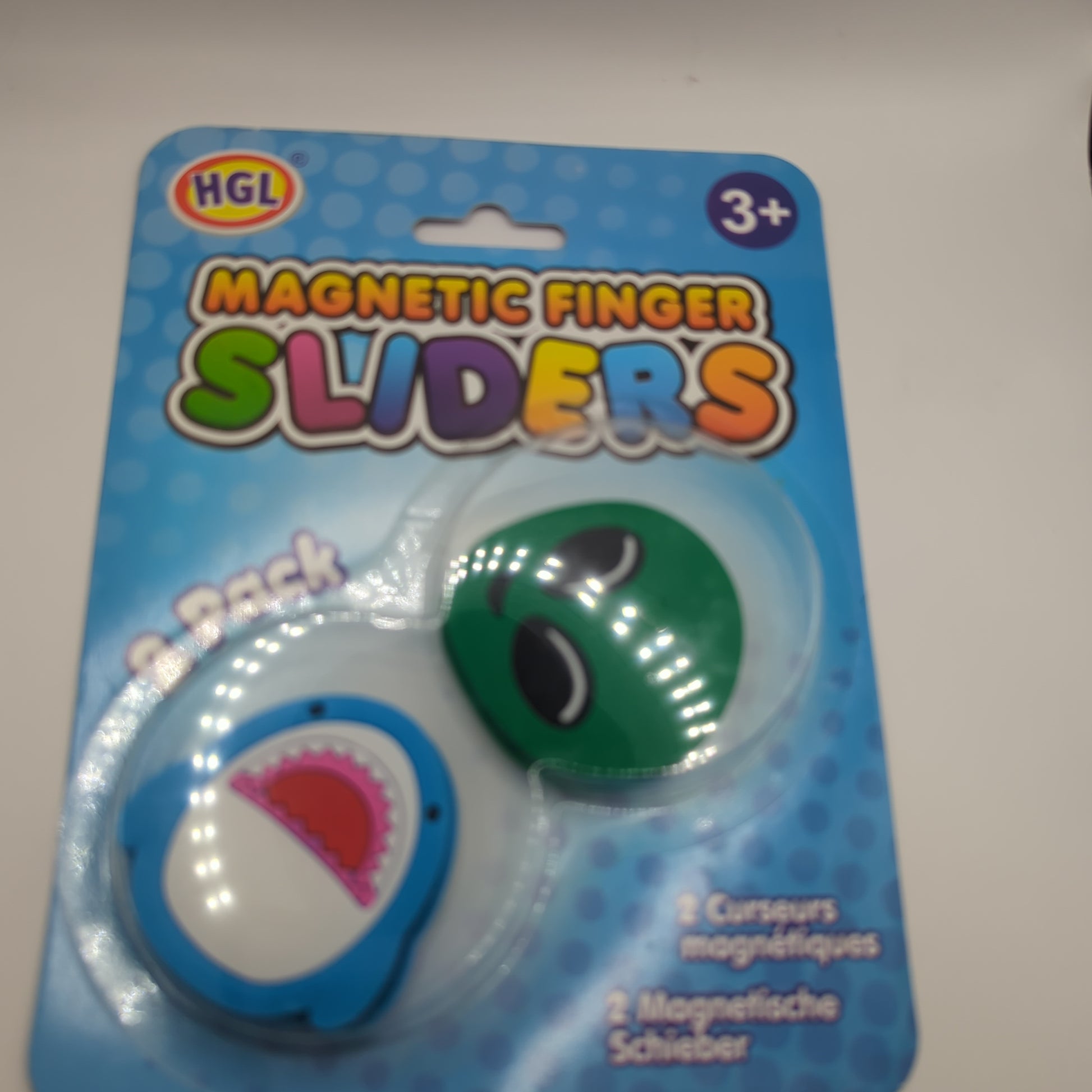 Magnetic finger sliders - Fidgeting Fingers