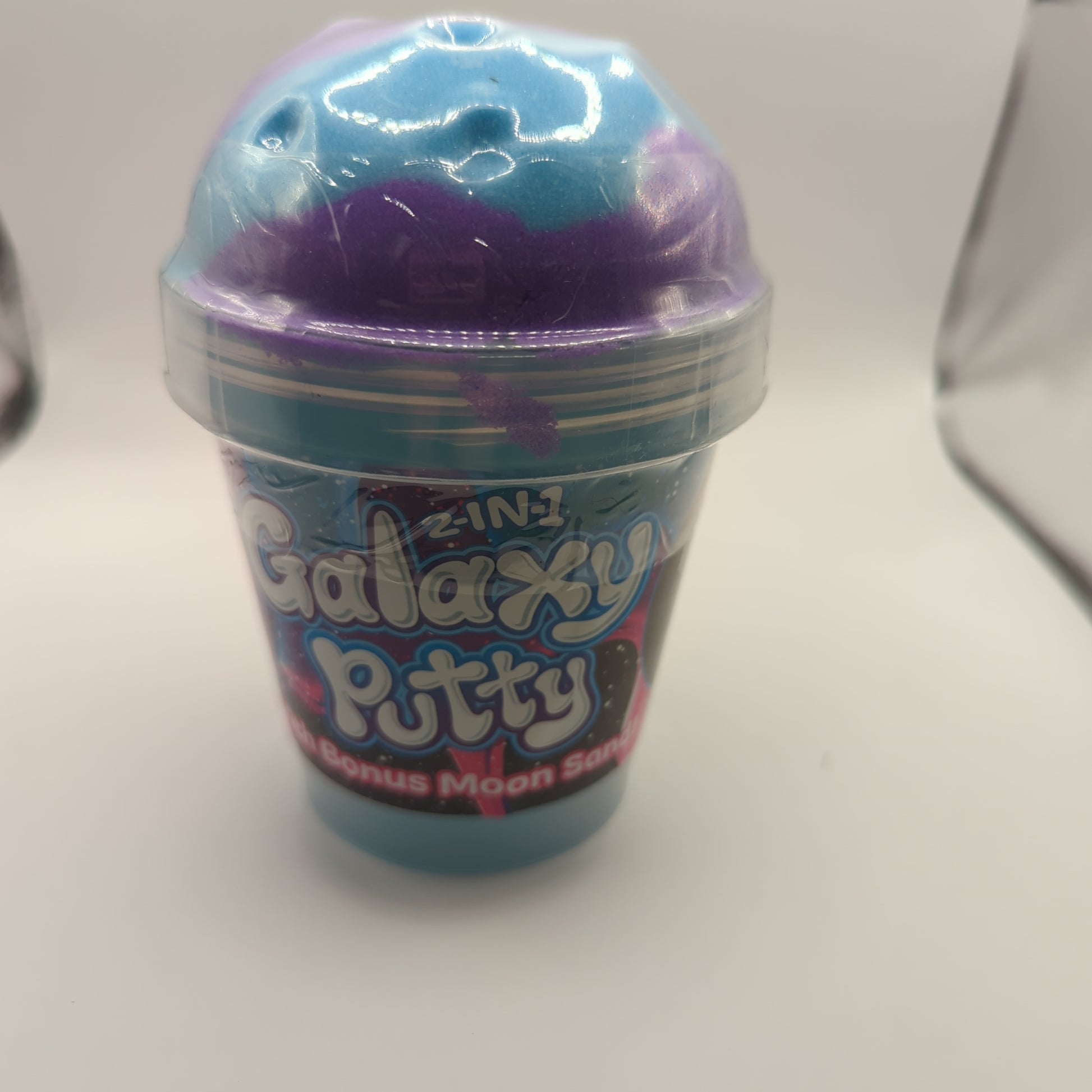 Galaxy putty with moon sand - Fidgeting Fingers