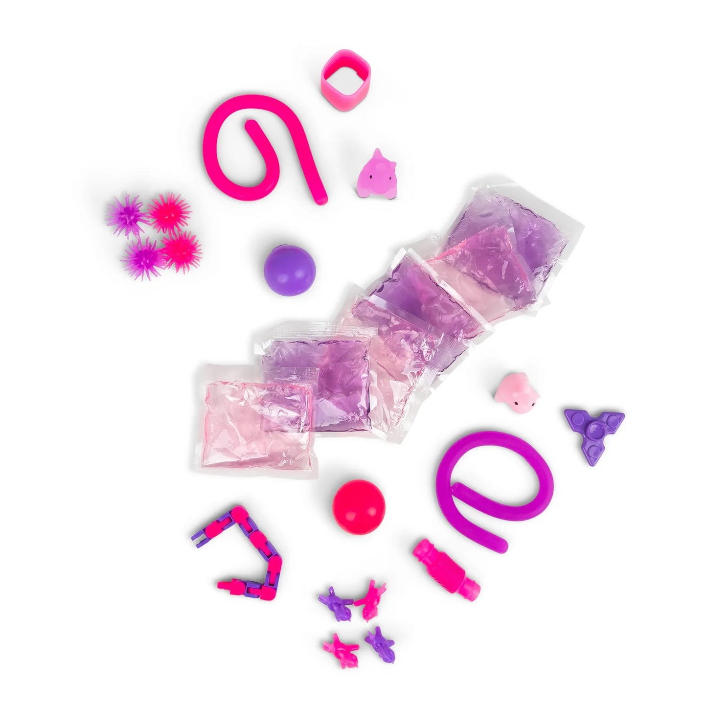 24 piece unicorn sensory toy collection