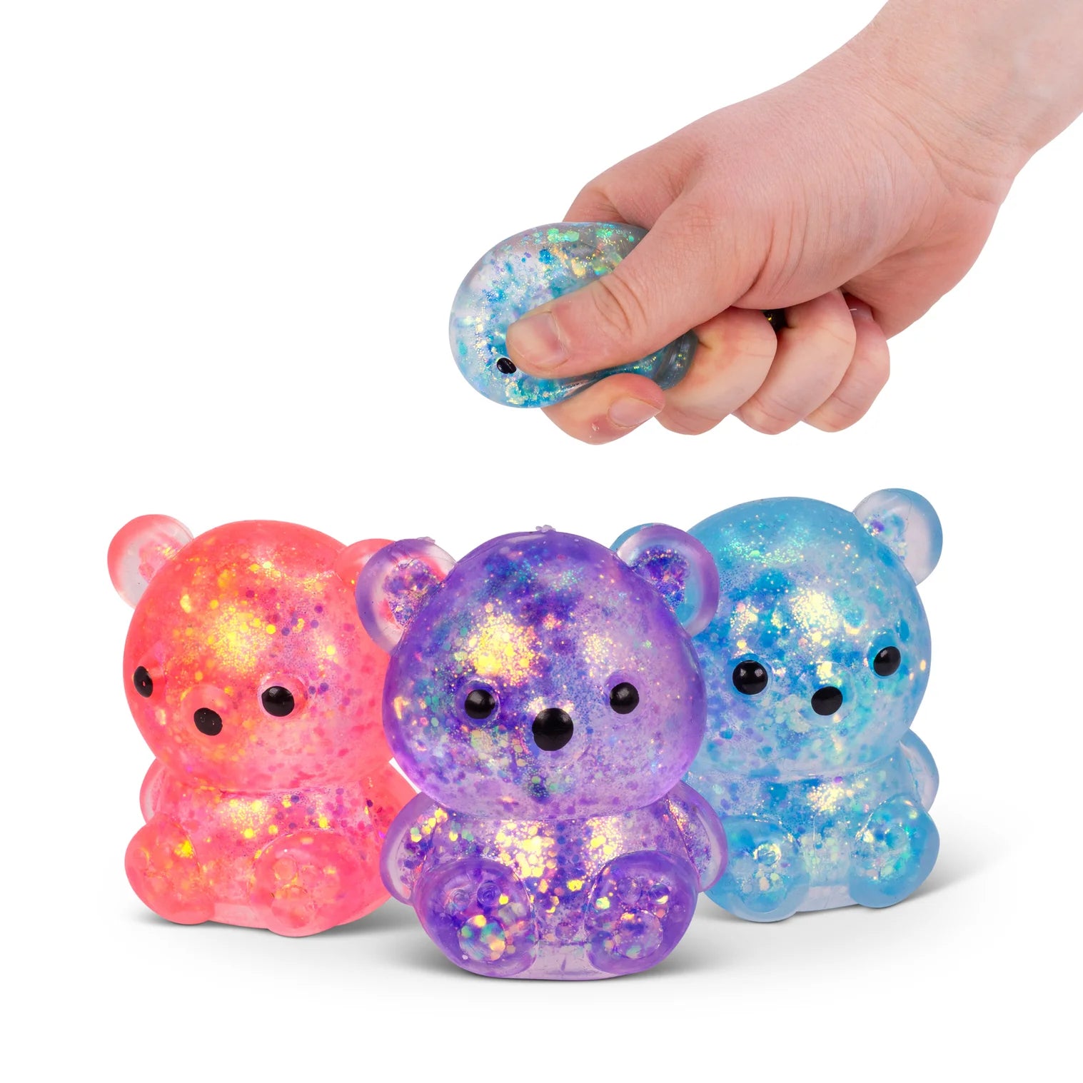 Scrunchems sugar diddy bears glitter squishy toys