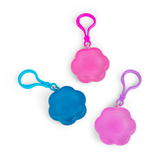 Flower Power Sugar Keychain – Squishy Fidget Toy & Stress Reliever
