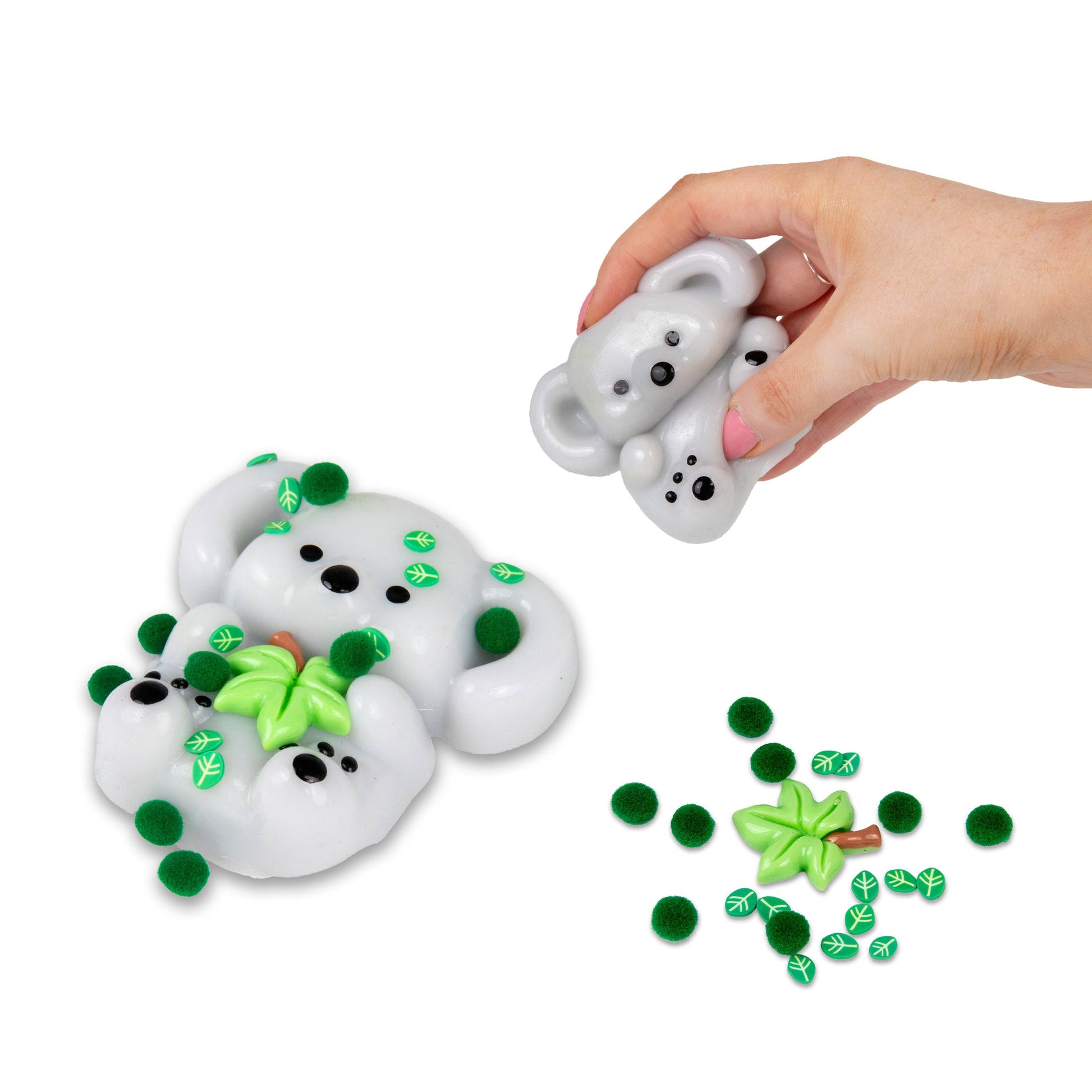Scrunchems Sticky Squishy Koala grey Taba-style sensory toy