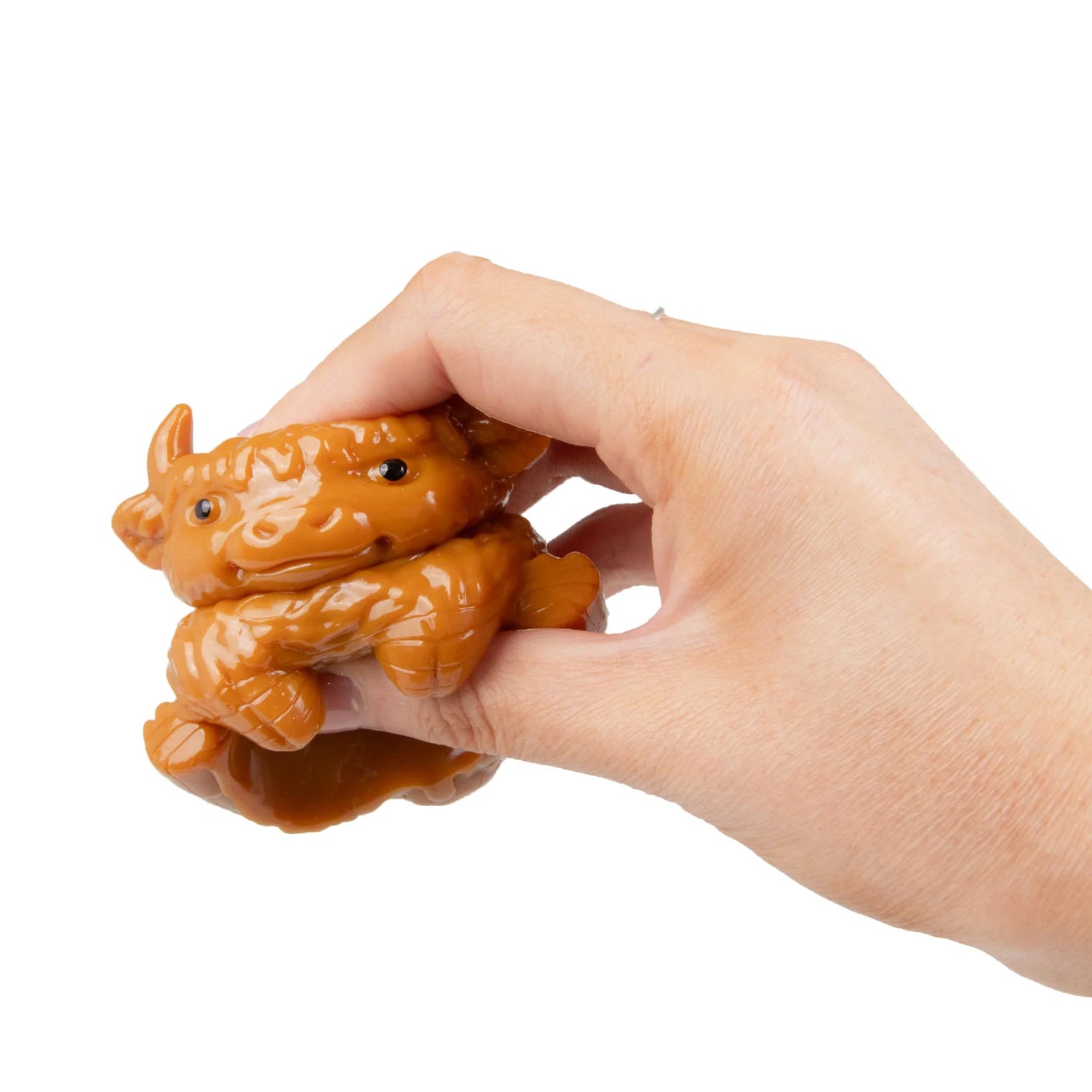 Scrunchems Sticky Squishy Highland Cow Stress Toy | Sensory Fidget Squeeze Ball for Kids - Fidgeting Fingers