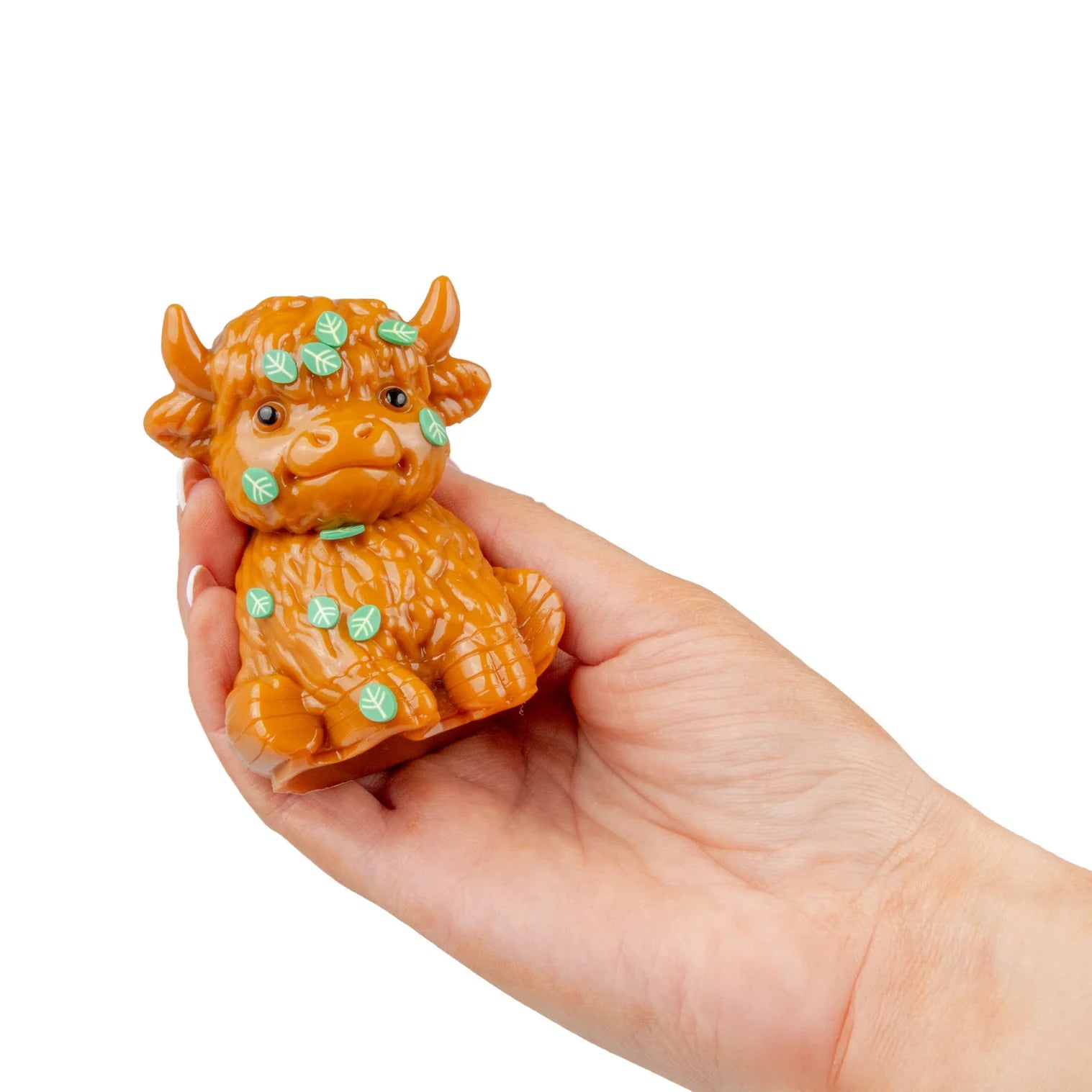 Scrunchems Sticky Squishy Highland Cow Stress Toy | Sensory Fidget Squeeze Ball for Kids - Fidgeting Fingers