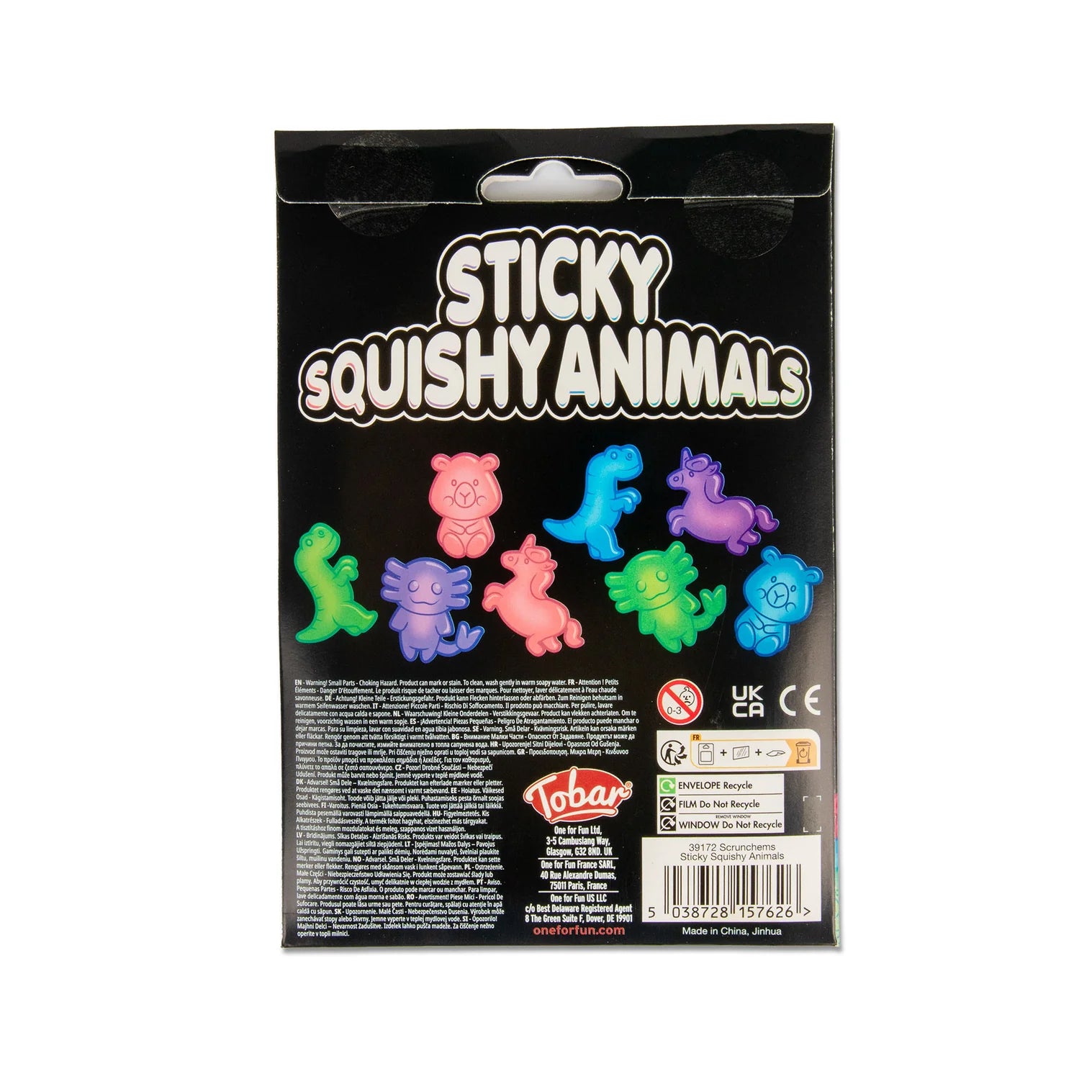 Scrunchems Sticky Squishy Animals 20 Pack - Fidgeting Fingers