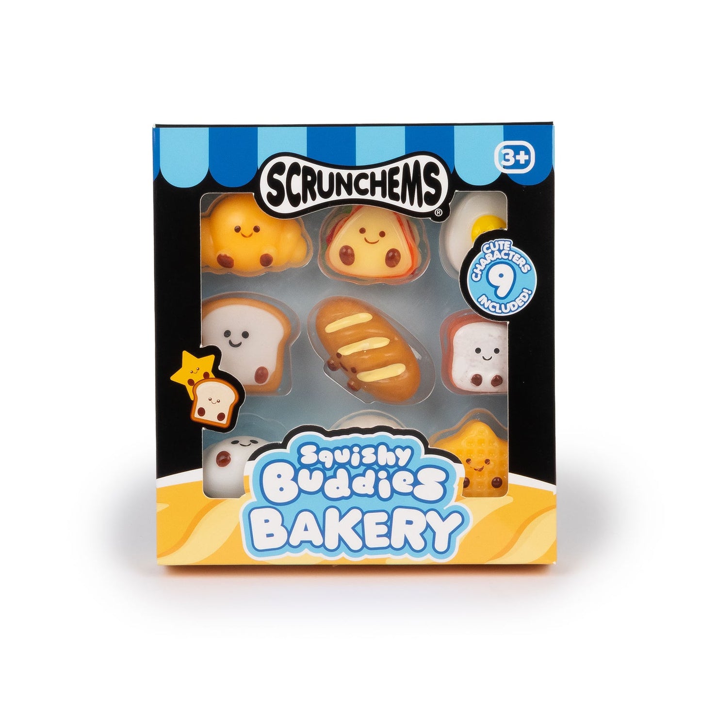Scrunchems Squishy Buddies Bakery Set 9 pack
