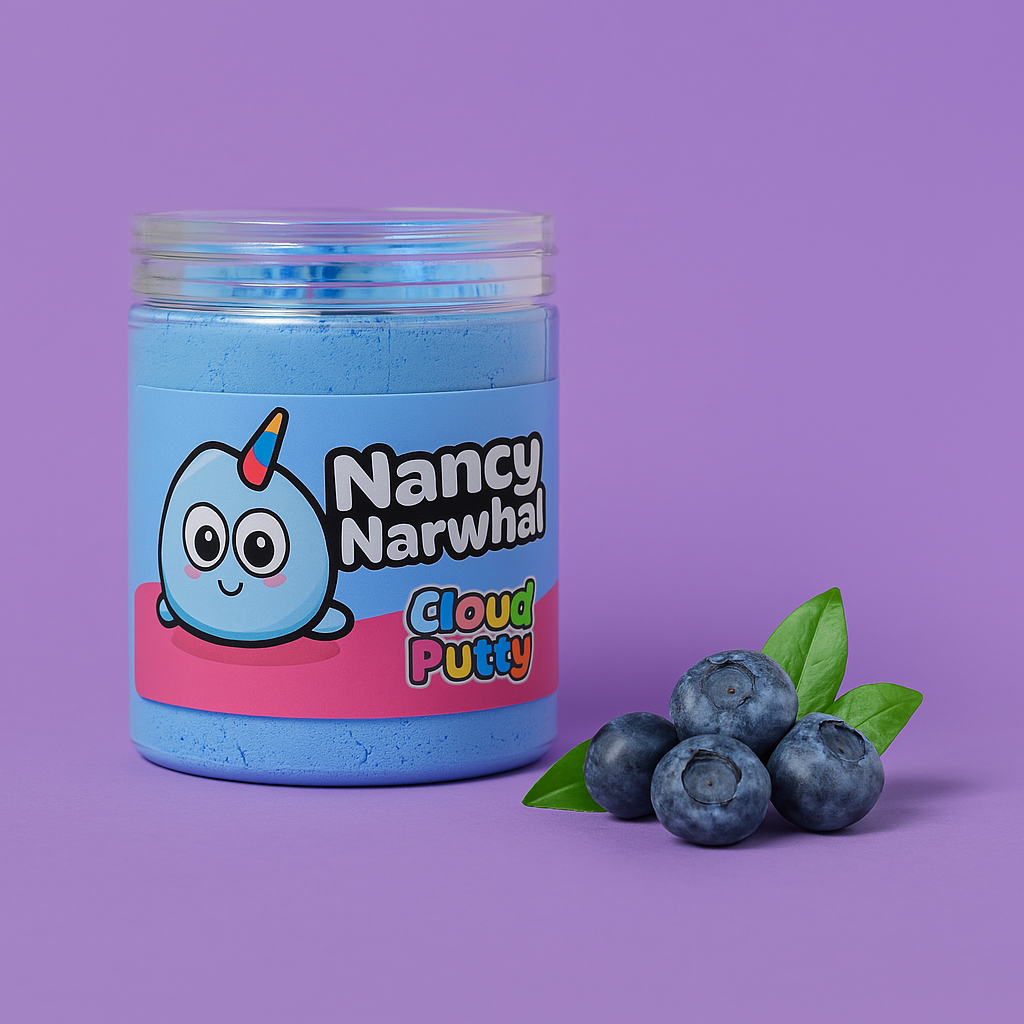Nancy Narwhal Cloud Putty - Fidgeting Fingers