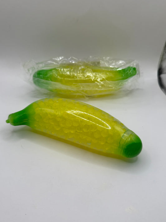 Orbeeze filled banana