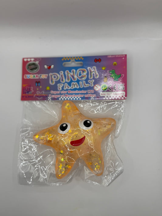 Sugar filled starfish fidget
