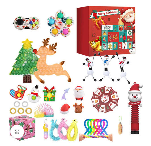 Christmas fidget advent calendar - Fidgeting Fingers