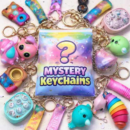 Mystery keychains