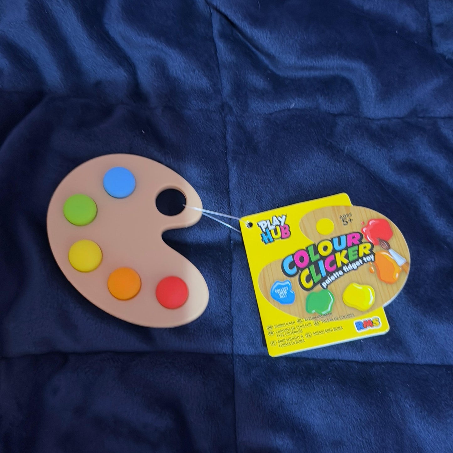 Paint pallet clicker - Fidgeting Fingers