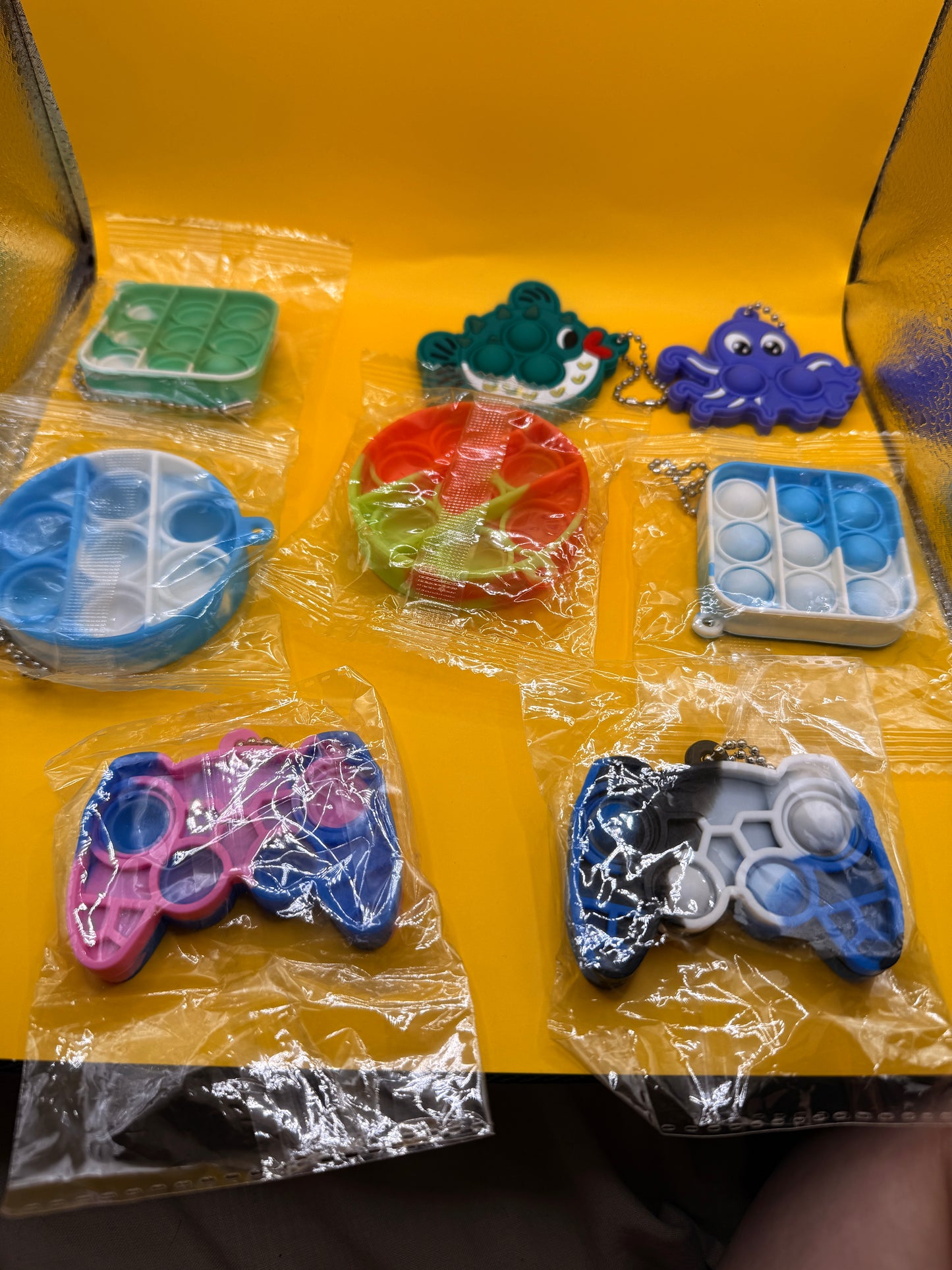 Pop it’s for keychains - Fidgeting Fingers