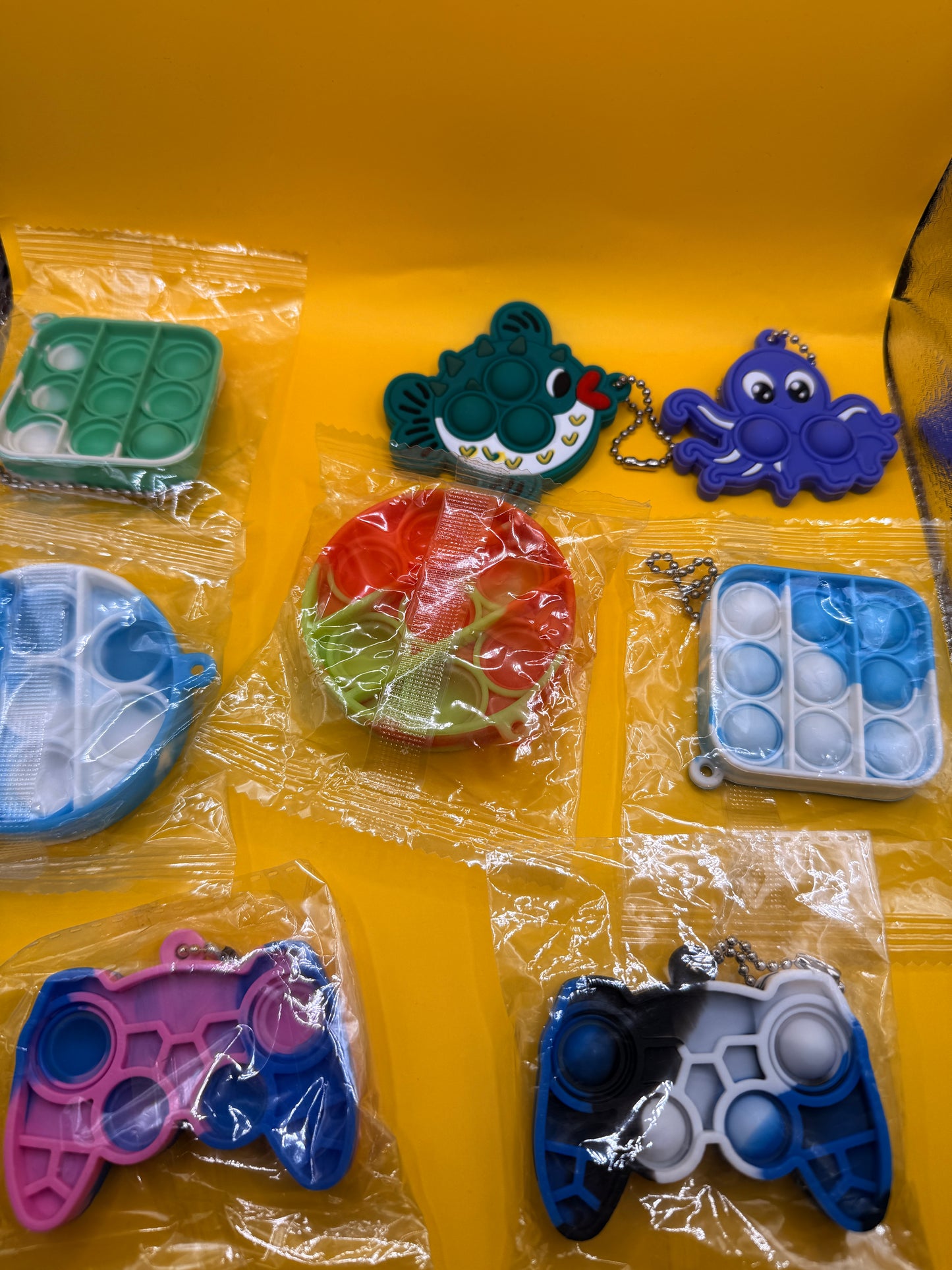 Pop it’s for keychains - Fidgeting Fingers