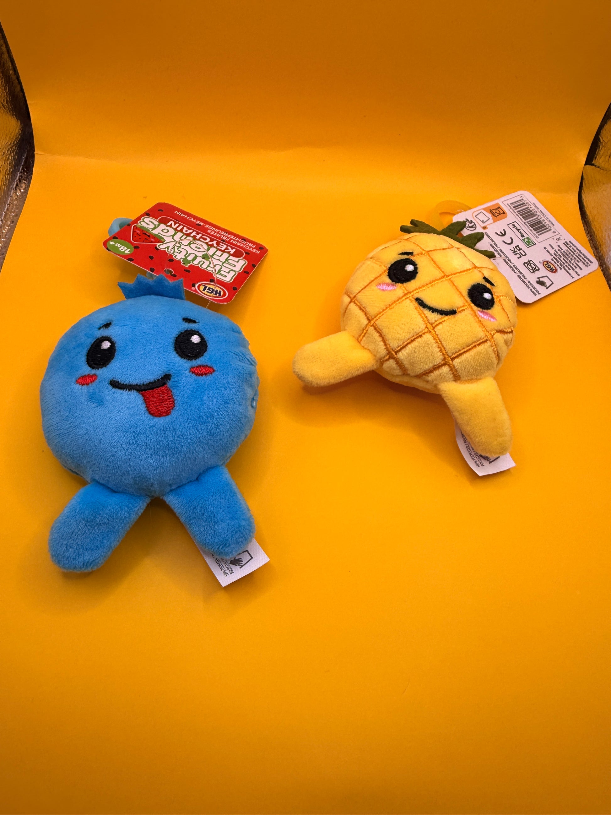 Fruity freinds plush for keychains - Fidgeting Fingers