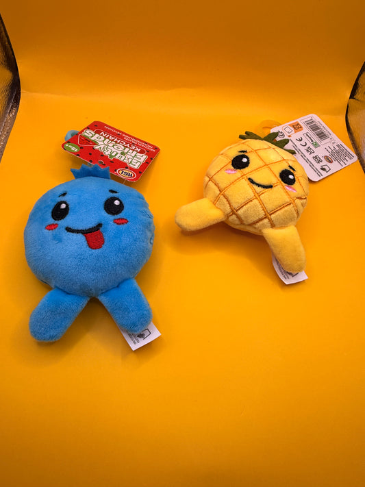 Fruity freinds plush for keychains