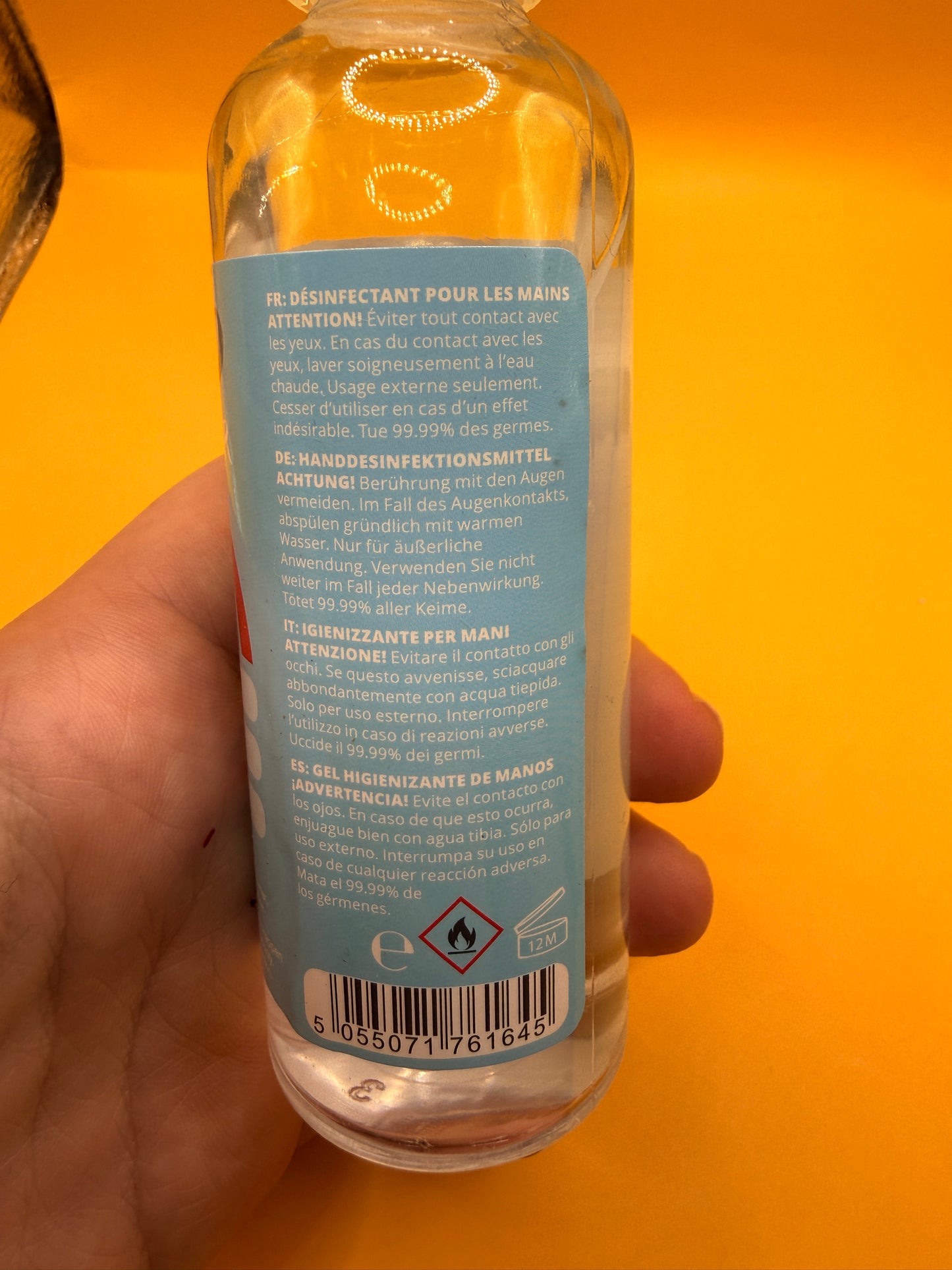 Hand sanitizer 100ml - Fidgeting Fingers