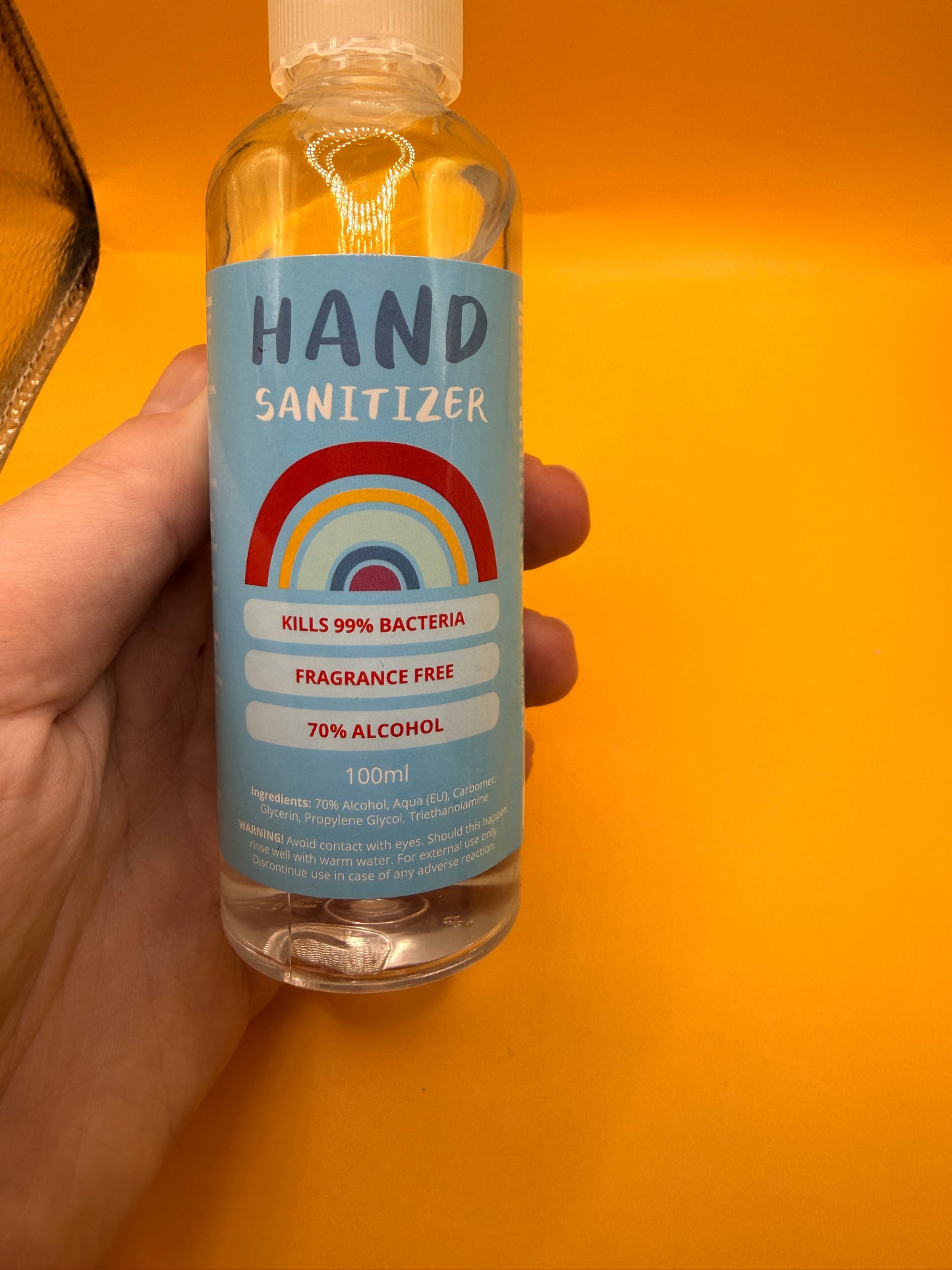 Hand sanitizer 100ml - Fidgeting Fingers