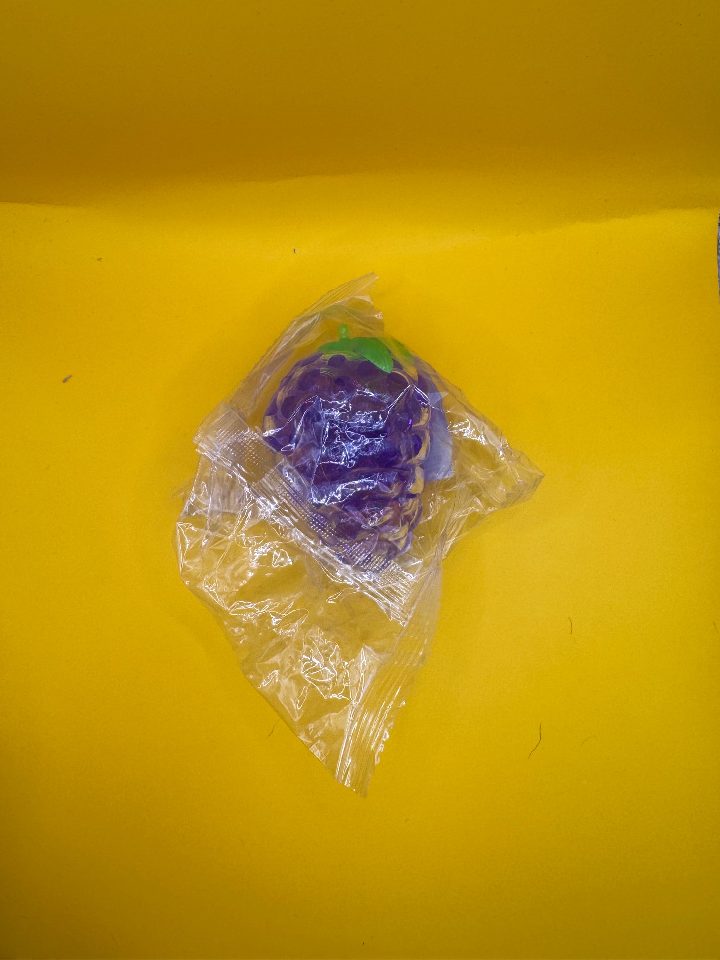 

Orbeez filled grape sensory squishy