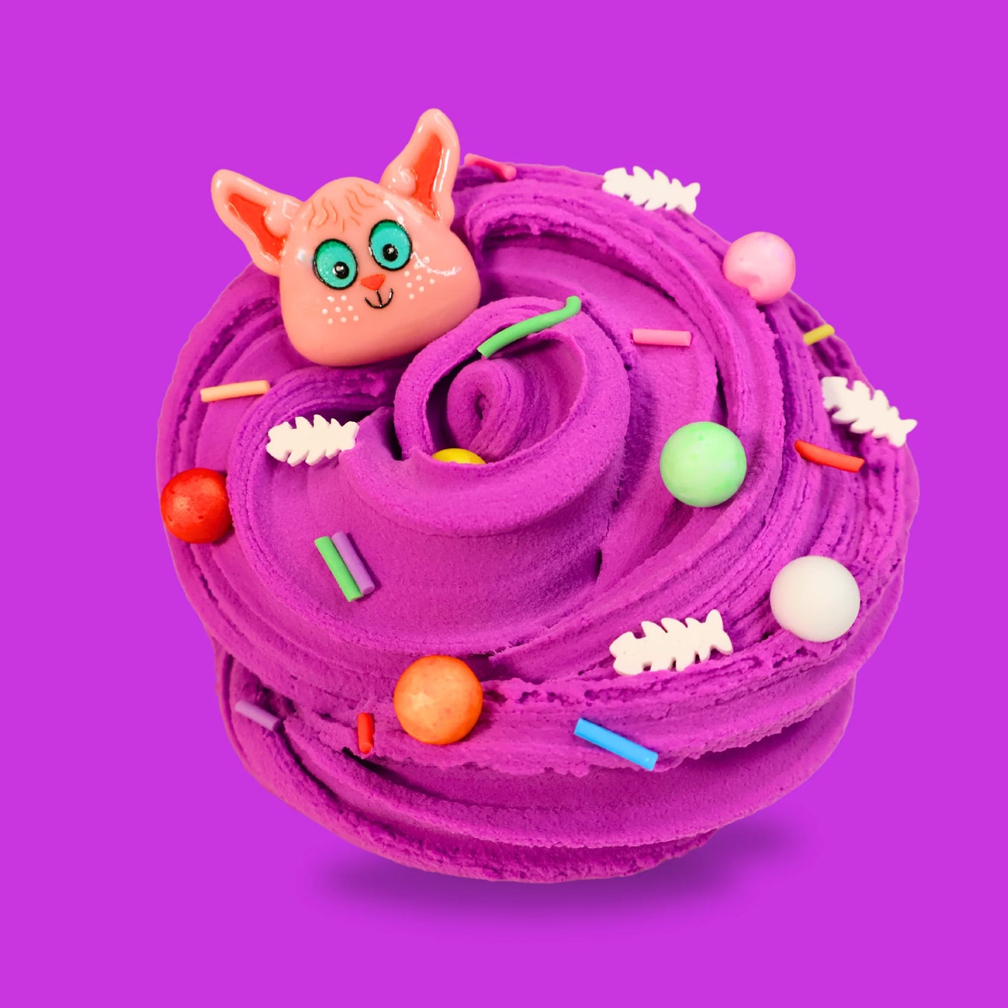 Neil the Cat Sensory Putty – Tutti Frutti Scented Fidget Toy