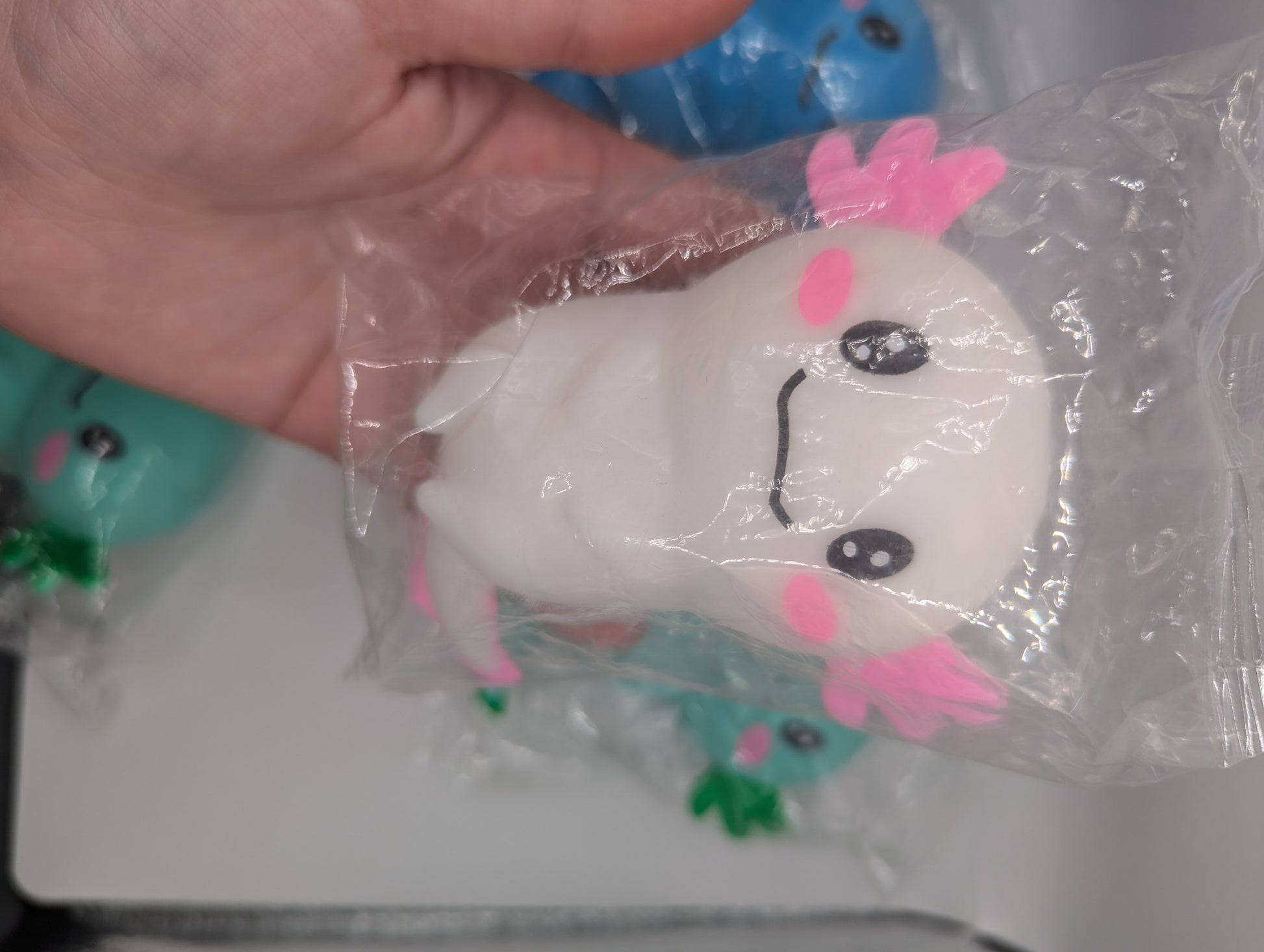 Squishy Axalotl - Fidgeting Fingers