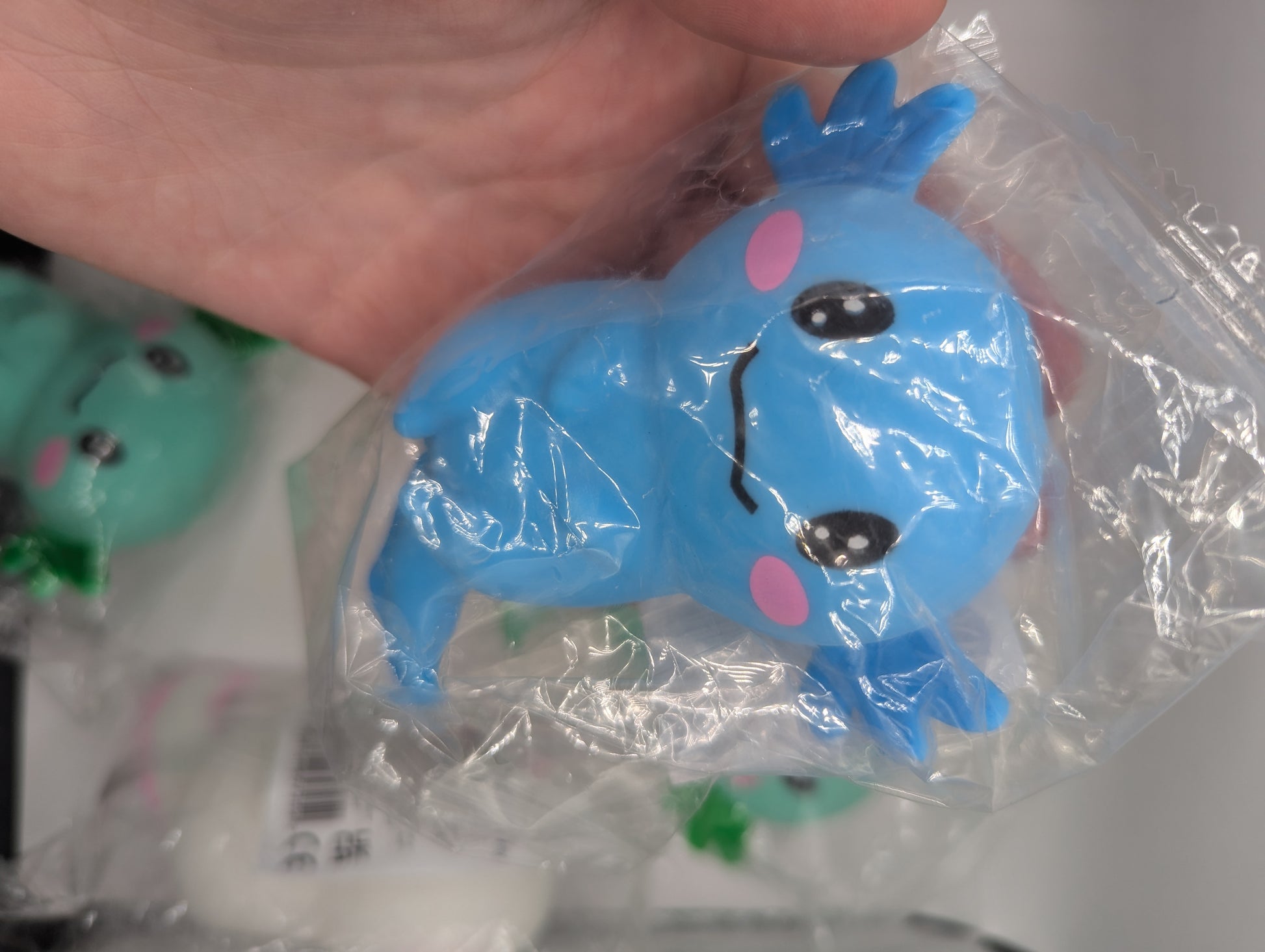 Squishy Axalotl - Fidgeting Fingers