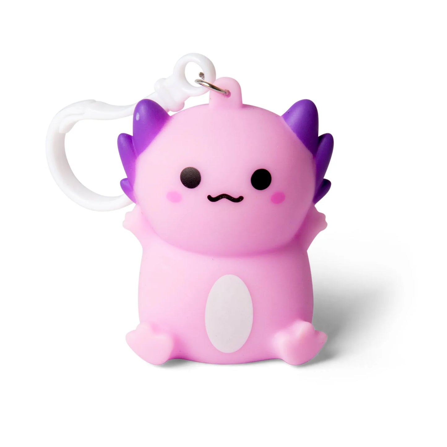 Light Up Axolotl Keychain