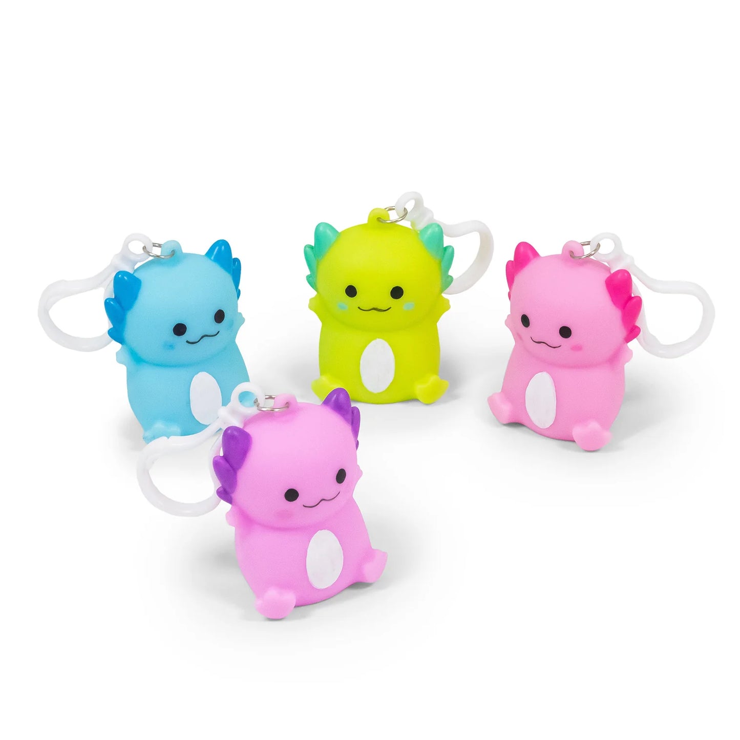 Light Up Axolotl Keychain