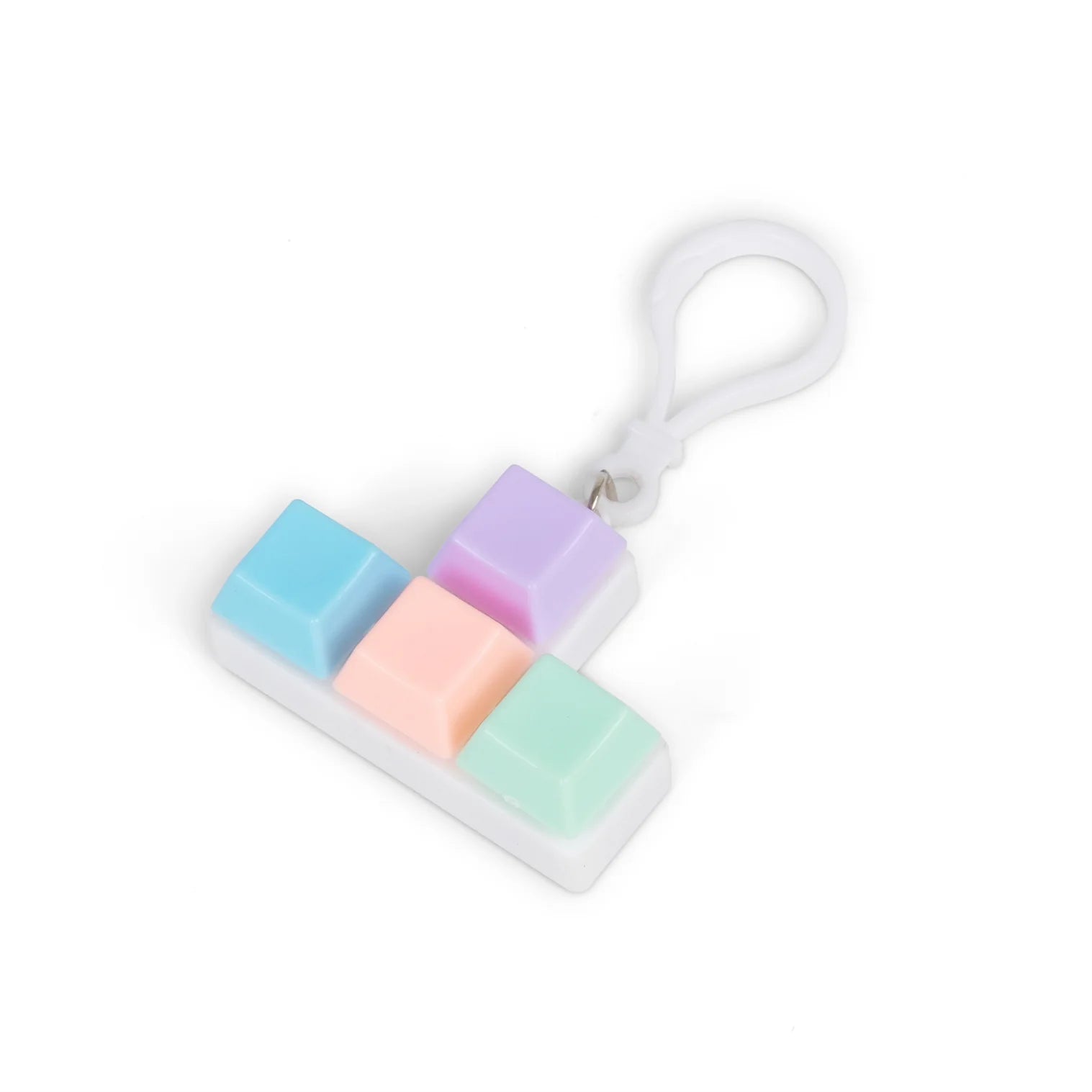 Fidget Keyboard Keychain - Fidgeting Fingers