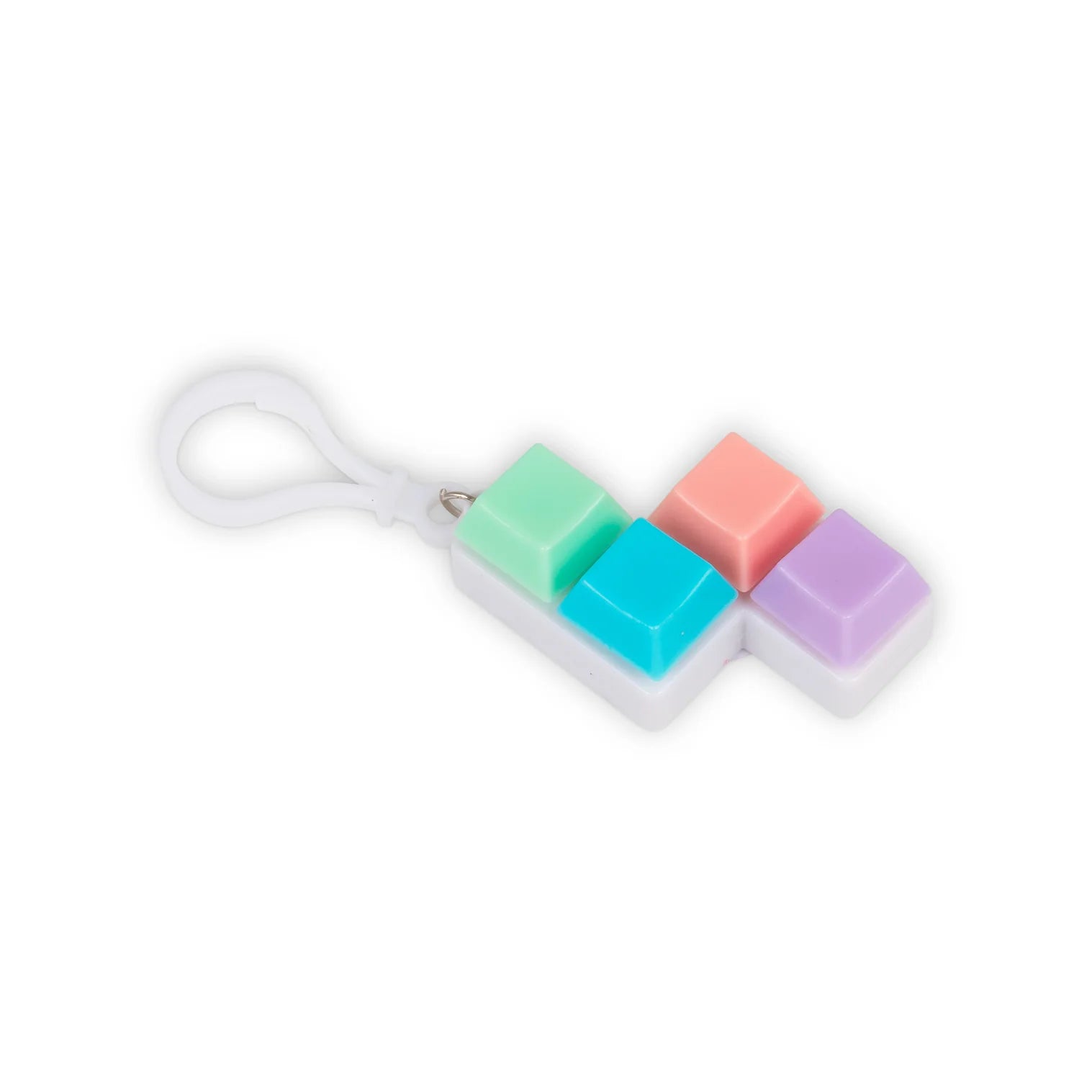 Fidget Keyboard Keychain - Fidgeting Fingers