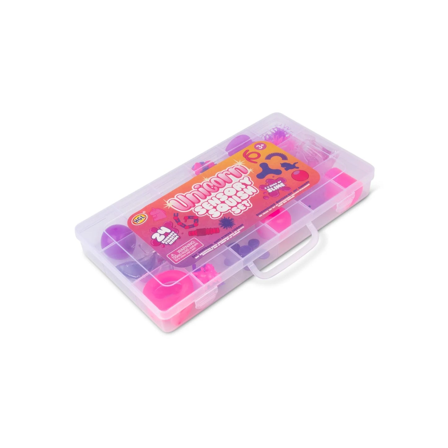 Unicorn Sensory Squish Set – 24 Pieces - Fidgeting Fingers