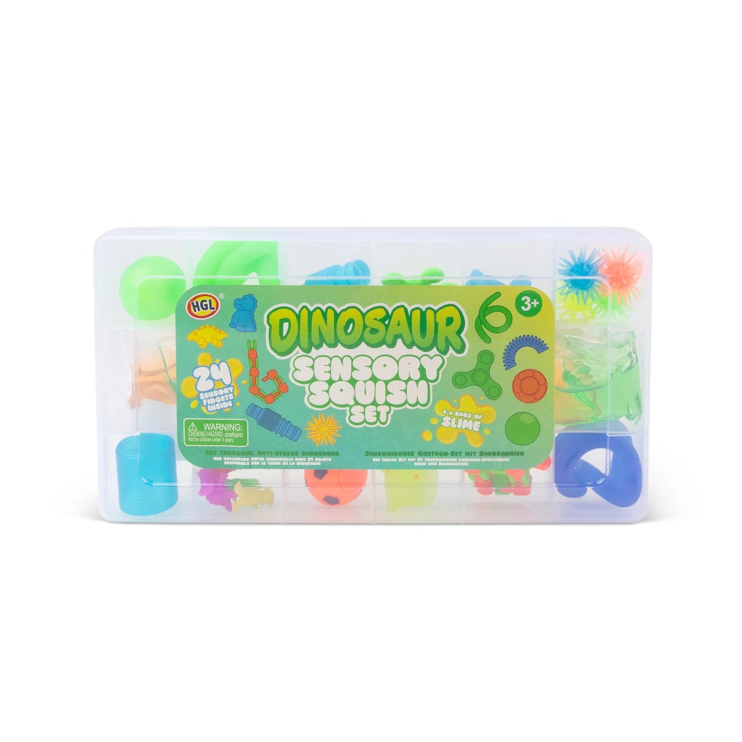 DINOSAUR SENSORY SQUISHY SLIME SET - Fidgeting Fingers