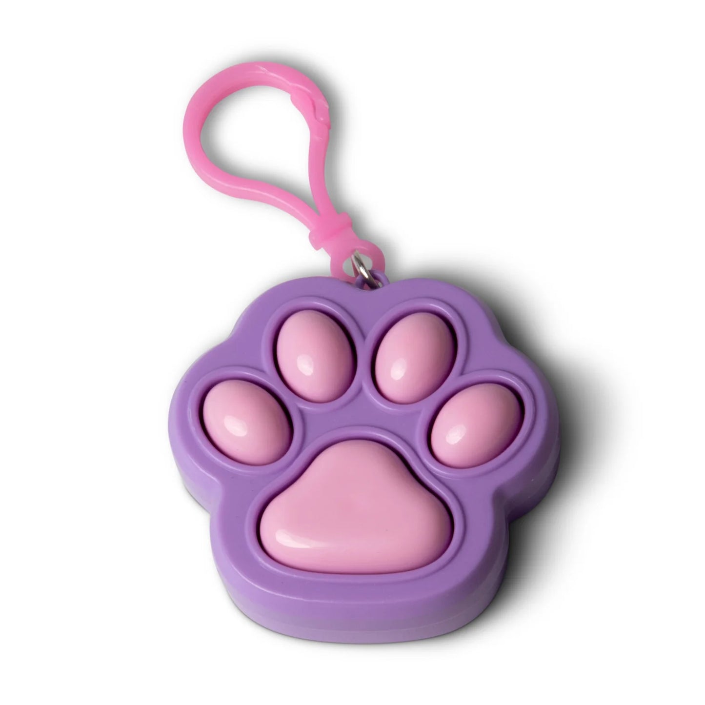 Fidget Paw Clicker – Stress Relief Keychain Toy (4 Styles)