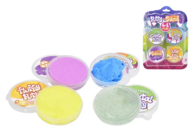Putty and moving sand - Fidgeting Fingers