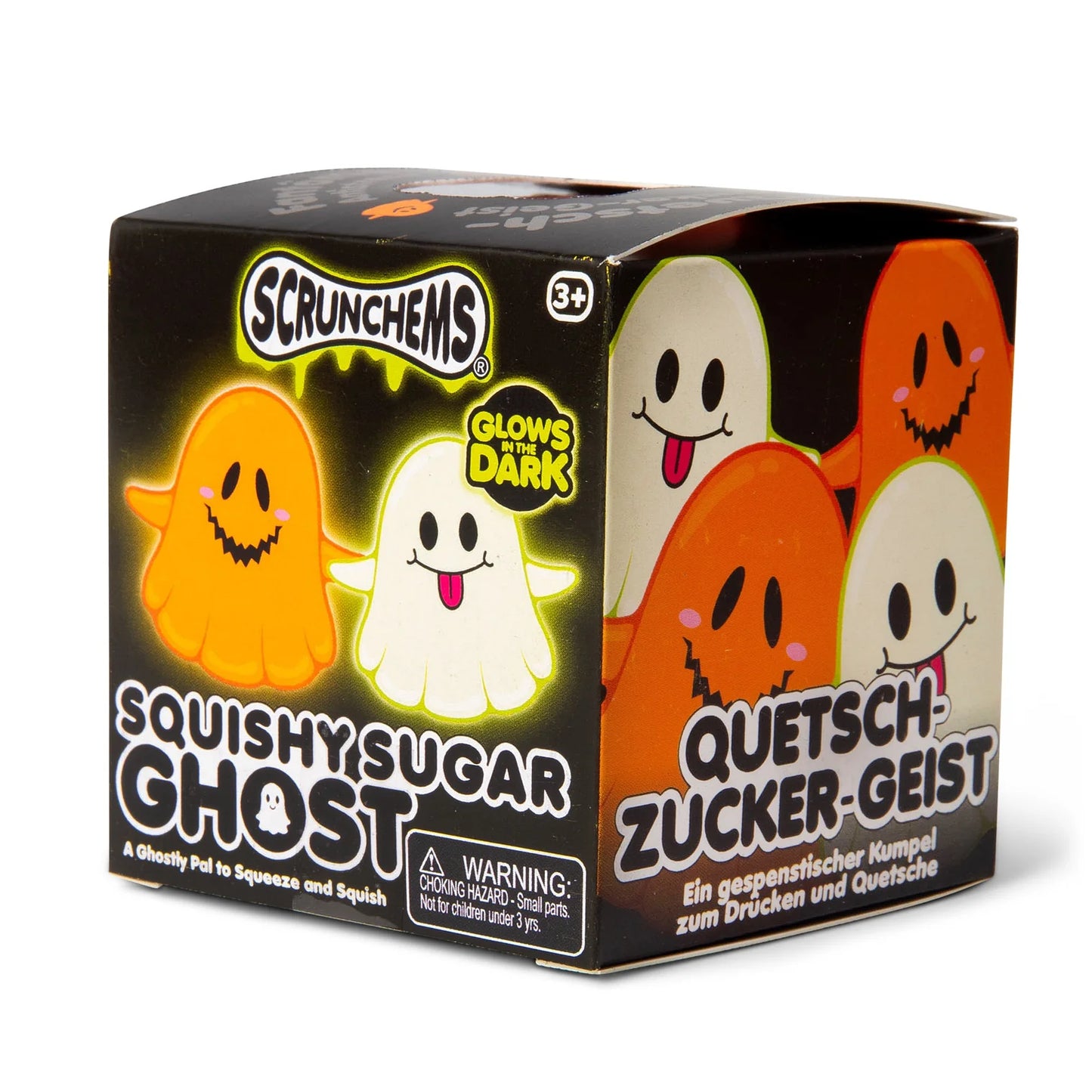 Glow in the Dark Sugar Ghost | Halloween Sensory Fidget Toy