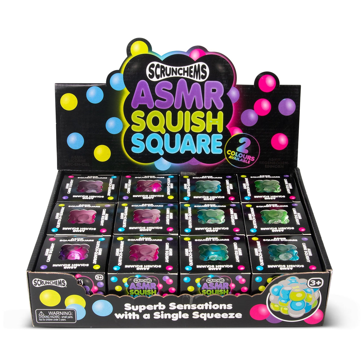 Scrunchems ASMR Squish Square Sensory Toy
