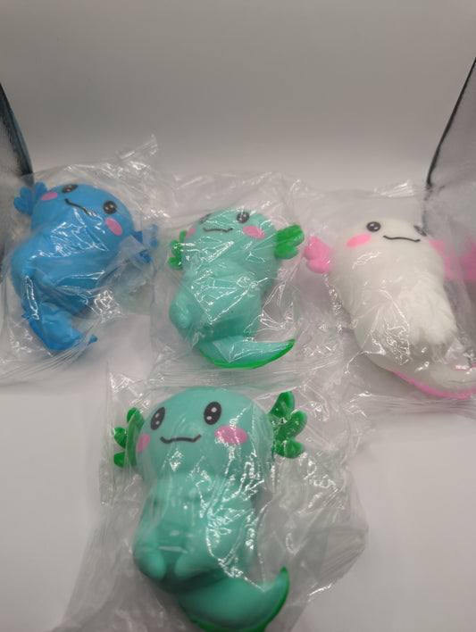 Squishy Axalotl - Fidgeting Fingers