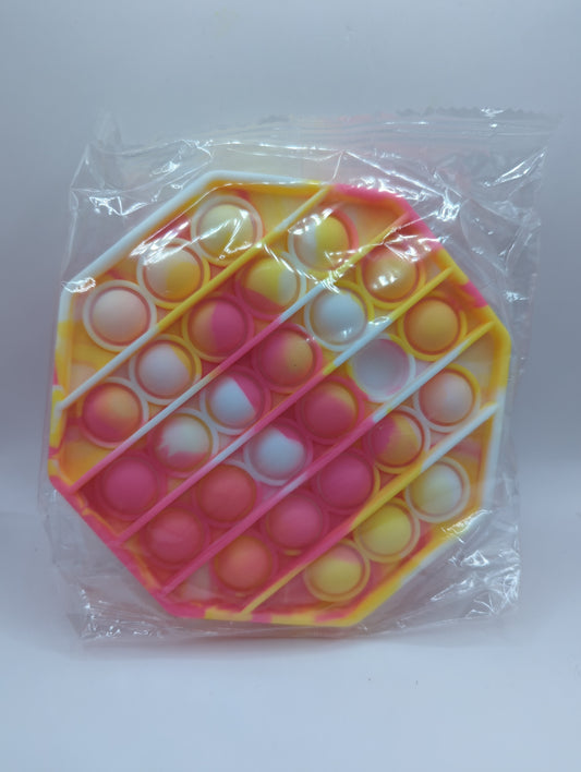 Mixed coloured pop it - Fidgeting Fingers