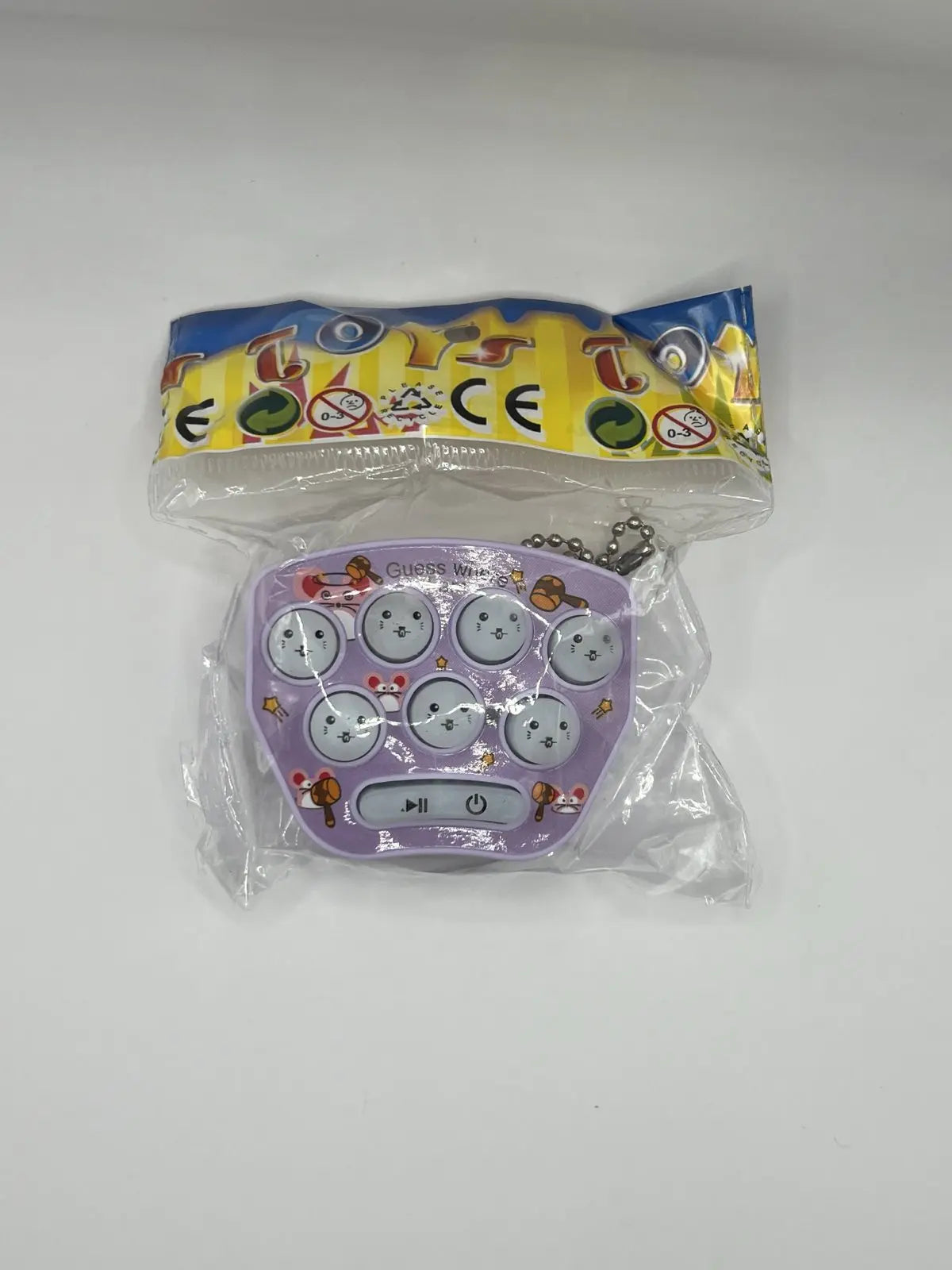 Wack a mole game keychain - Fidgeting Fingers